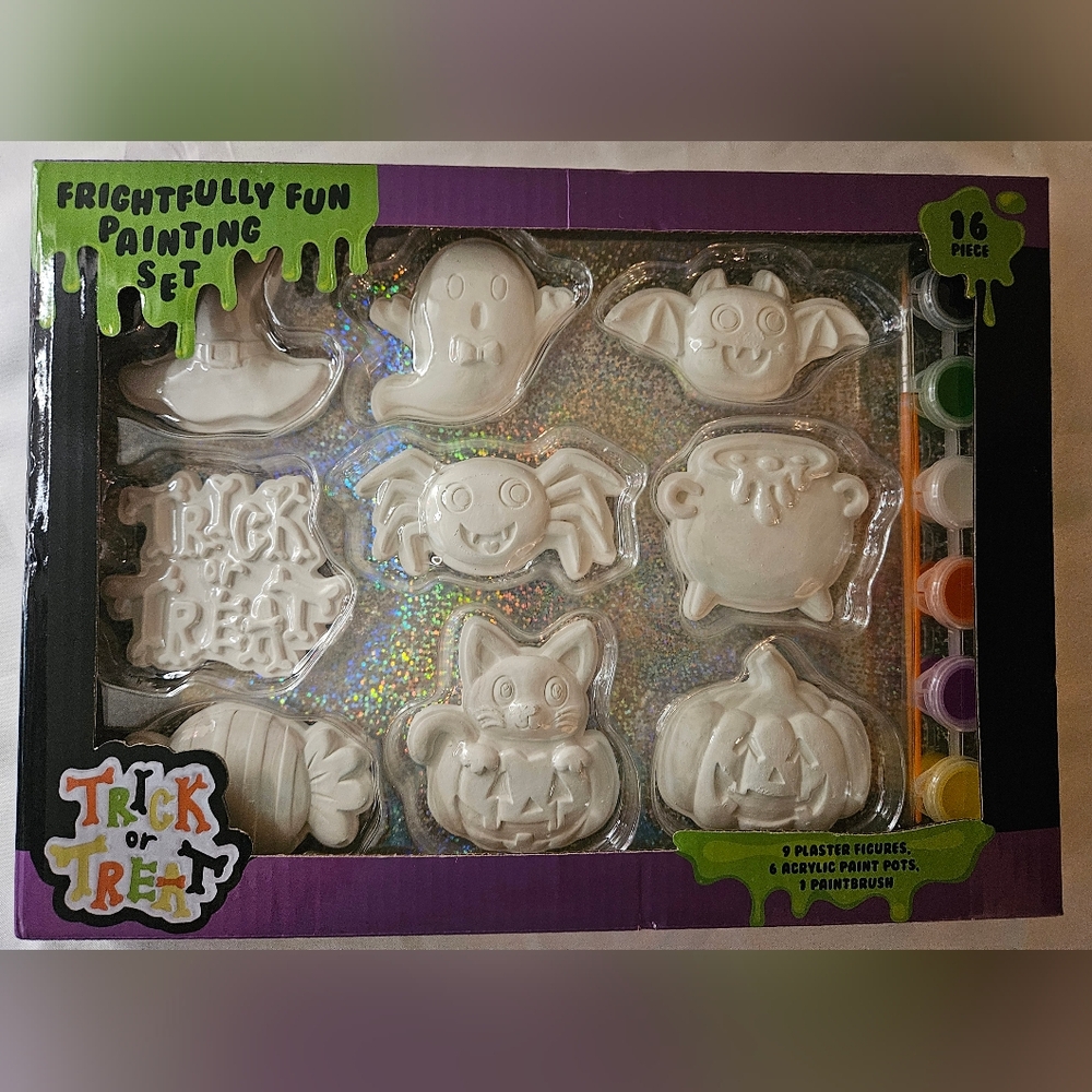 Spooky Halloween DIY Painting Set NEW